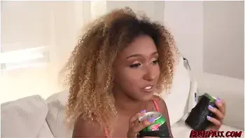 Cute Kiki Takes On A Cock The Size Of A Can