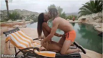 Tyler Nixon And Scarlit Scandal In Married Beauty Wants Poolboy To Fuck Her Harder Than Her Husband