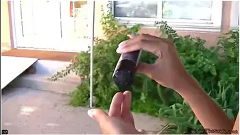 Is Outside When Her White Boyfriend Wants A Blowjob With Nadia Pariss