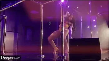 Lily Gives An Illicit Private Show At Strip Club With Lily Starfire