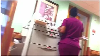 NURSE WITH A ROUND PLUMP ASS!!!!