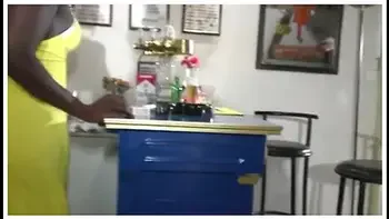 Interracial - Ebony bitch fucked by 2 horny white guys