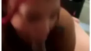 Pretty Redhead Facial