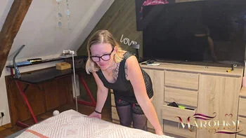 Sexymarghot Hot Bisexual Threesome: Intern Fucks Husband's Ass in Rough Anal Positions