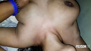 Neighbor's Horny Latina MILF Titty Fucked By BBC In POV Training Day