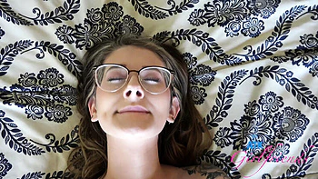 Blonde Teen Meloni Moon Virtual Date POV Blowjob Creampie Fingering Fuck