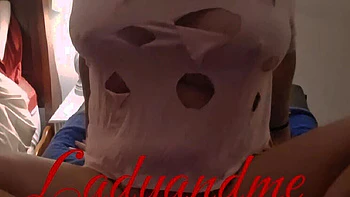 Big Breasted Lady Rides and Squirts with Big Black Dildo - Amateur MILF Fingering Orgasm