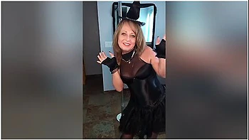 Happy Halloween Your Fuck Slut Witch Gives A Tease