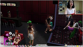 Gamer Girl, Mia Khalifa And Johnny Sins - The Sims 4