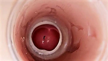 Ladytwitti Deep Pussy Creampie - Internal Camera Captures Huge Sperm Ejaculation