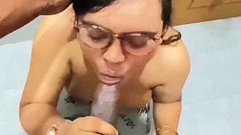 Desi Stepsister With Big Tits Fucks Stepbrother in Kitchen - Nadiyaxxx02