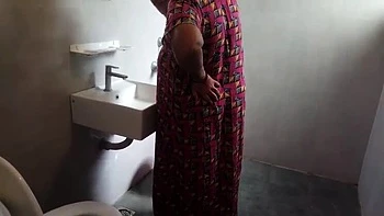 Chubby Aunty Hot Shower Nude Desi BBW Solo Bath