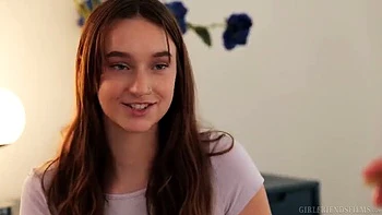 Lesbian Seduction Scene 4 - Blonde Jill Taylor & Brunette Melanie Marie Fingering in Lingerie 69 HD