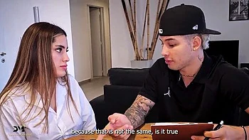 Classmate Fucks Me Hard At Home - Danner Mendez & Paula Rojas