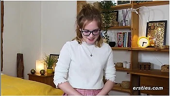 Luna A Spoils Her Lustful Pussy With A Hot Dildo