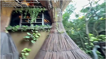 Vlog Tulum - Risky Fuck On The Terrace Of My Hotel Room With Amatrice Francaise