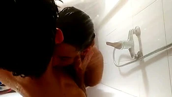 Magia Rosa Passionate Shower Blowjob Cum in Mouth Romantic Sex