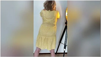 Annabels Yellow Summer Dress