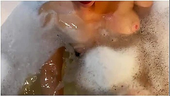 Sexy Stepmom Got Overexcited In The Jacuzzi And Took Her Stepson In Her Mouth