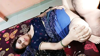 Janvibhabhii Cute Stepsister Hard Fucking in Bedroom Alone - Creampie and Cumshot