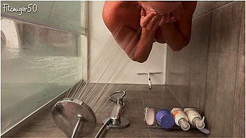 Shower Cam Washing Myself - Bianca Fitcougar