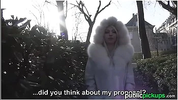 Chloe Lacourt - Smokin French Blonde Flashes Tits