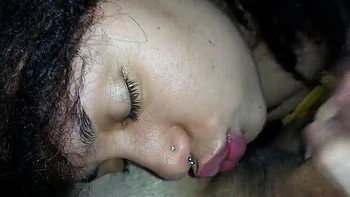 Creampie Facial Blowjob - Cum in Mouth POV with 18 Year Old Brazilian Girl