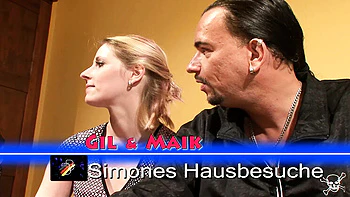 Blonde German Bea Dumas Hard Fuck with Big Dick in Front of Slutty Cougar