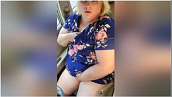 1 Horny Bbw Southern Naughty Hotwife Masturbates In Car In Her Neighborhood Tries Not To Get Caught!