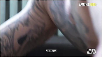 French Amateur Gaby Gives Pornstar Blowjob And Rides Him Like A Pro