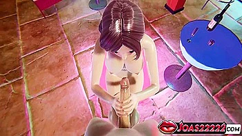 Car Toon - Nakai Yukino Pool Party In A Bikini - No Hands Blowjob, Wet Titjob, And Face Cumshot With Sitting Handjob In 3d Hentai