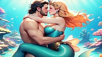 Car Toon In Alien Prince And The Mermaid Queen,love Across Two Worlds Fantasy