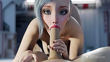 Car Toon In Nexus-3: In My Orbit. Sexy Busty Blonde Has Best Sex In A Space Station