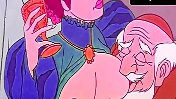 Car Toon In Retro Orgy