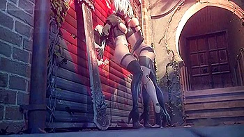 3d Awesome With Car Toon