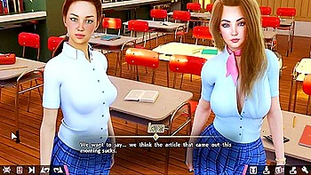 Double Homework - Masturbation And Footjob