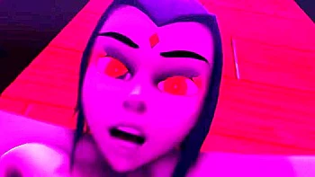 Hot Teen 18+ Babe Raven Rides On Cock And Fuck In Doggystyle Pose