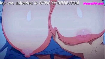 She touches his dick in a yukata and gives him a hand job and a blow job.