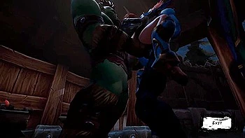 Fey Being Fucked By Orcs