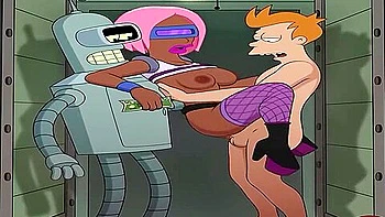 Futurama Parody - Bender And Frail Fuck A Space Whore