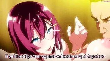 The director rubs her big tits and makes her cum inside. ​