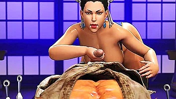 Polishing Her Form - Street Fighter