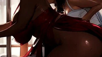 Black & Asian Lactating MILF Lesbians Public Hentai Tit Milking - Spicy Toons