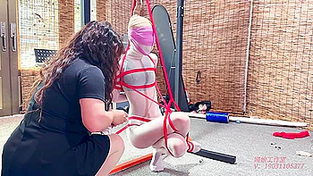 Asian Standing Bondage