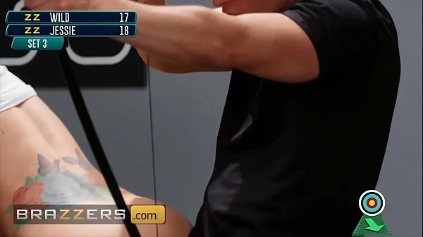 Big Tits (Sarah Jessie) Getting Her Pussy Ripped By (Zac Wild) - Brazzers