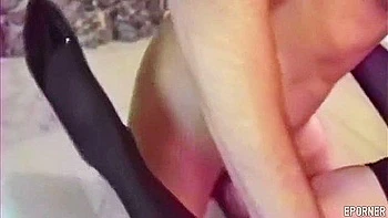 She Moans Loud As One Fucks Her And The Other Watches