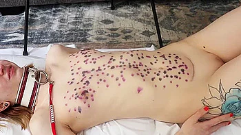 Dsc12-5) Petite Spinner Reagan Reid First Hot Wax Play Followed By Old Man Fucking Her And Leaving Creampie