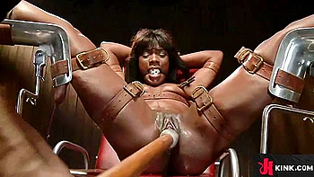 Ana Foxxx In Has Extreme Orgasms Helpless In Doggie Suspen