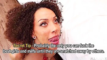 Frecklemonade - Bbc Is Solution For Horny Ebony