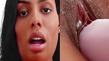 Canela Skin In Belly Fetish Action With Flirtatious From